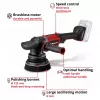 EINHELL Professional Akumulatorowa Szlifierka mimośrodowa CP-EP 18/125 Li BL-Solo, 18V, 125mm, czerwony/czarny, samo narzędzie