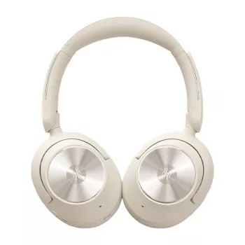 OneOdio A6 Bezprzewodowe Słuchawki (Białe) - Nauszne z Bluetooth 5.0, Bateria 40h, Składane