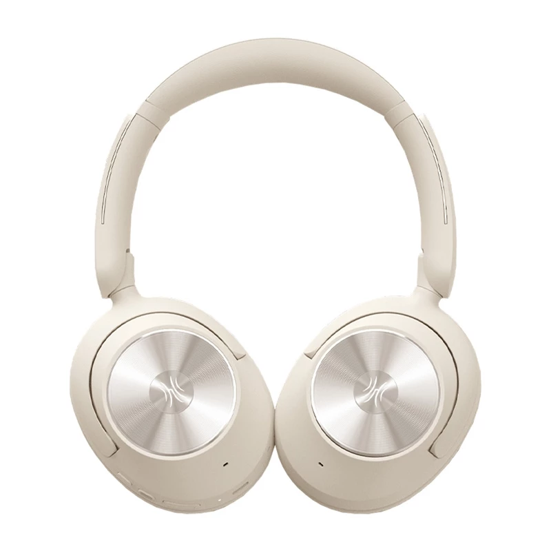 OneOdio A6 Bezprzewodowe Słuchawki (Białe) - Nauszne z Bluetooth 5.0, Bateria 40h, Składane