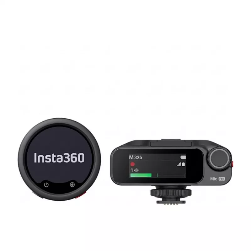 Insta360 Mic Pro (1TX + 1RX) Bezprzewodowy System Mikrofonowy