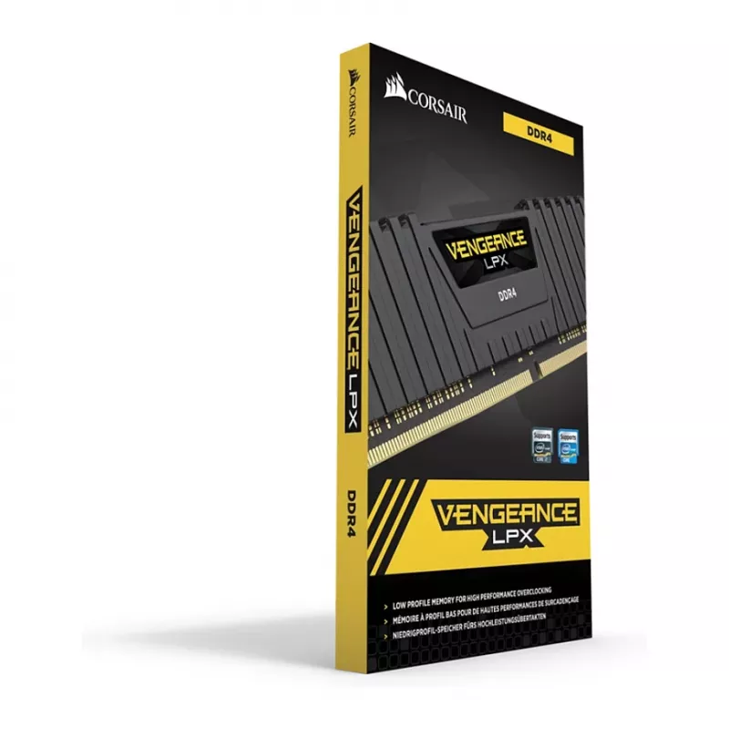 Corsair BARRETTE MEMOIRE 8GO DIMM DDR4 Vengeance LPX PC4-19200 2400 MHZ - 8 GB - DDR4