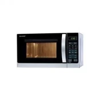 Sharp R-642INW Kuchenka mikrofalowa Solo 20L 800W Biała