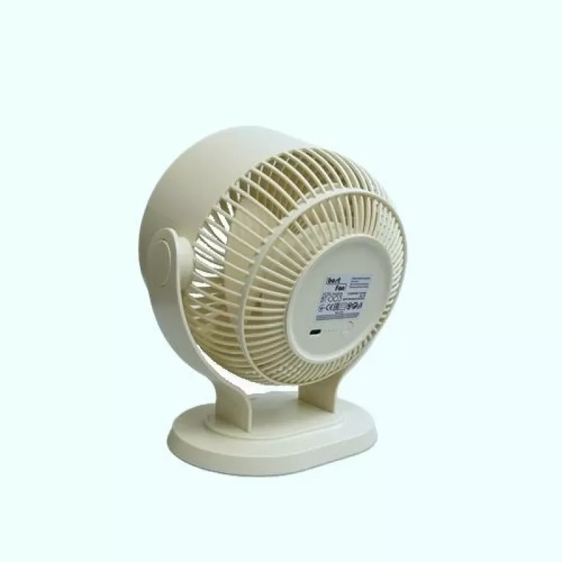 Wentylator biurkowy USB Maestro BT-003, czarny, 10 cm łopatki, 2 prędkości, kompaktowa konstrukcja