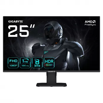 GIGABYTE GS25F14 monitor gamingowy 24,5 cala Full HD SS IPS, 144 Hz, 1 ms, HDR