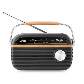 JVC RA-E215G Przenośne Radio FM/AM Analogowe Szary