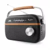 JVC RA-E215G Przenośne Radio FM/AM Analogowe Szary