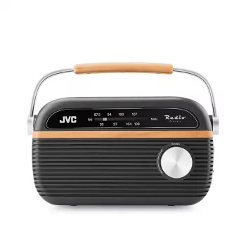JVC RA-E215G Przenośne Radio FM/AM Analogowe Szary