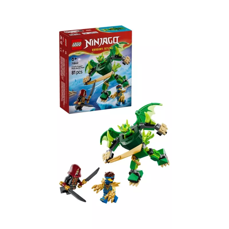 LEGO Ninjago 71862 Lloyd's Dragon Mech Battle Pack Klocki konstrukcyjne