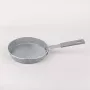 Patelnia Maestro MR-1211-24 Szara 24 cm z Powłoką Marmurową, Nieprzywierającą, Kompatybilna z Indukcją