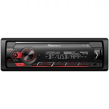 Pioneer MVH-S420BT 1-DIN Bluetooth Car Receiver with RDS, Short Chassis