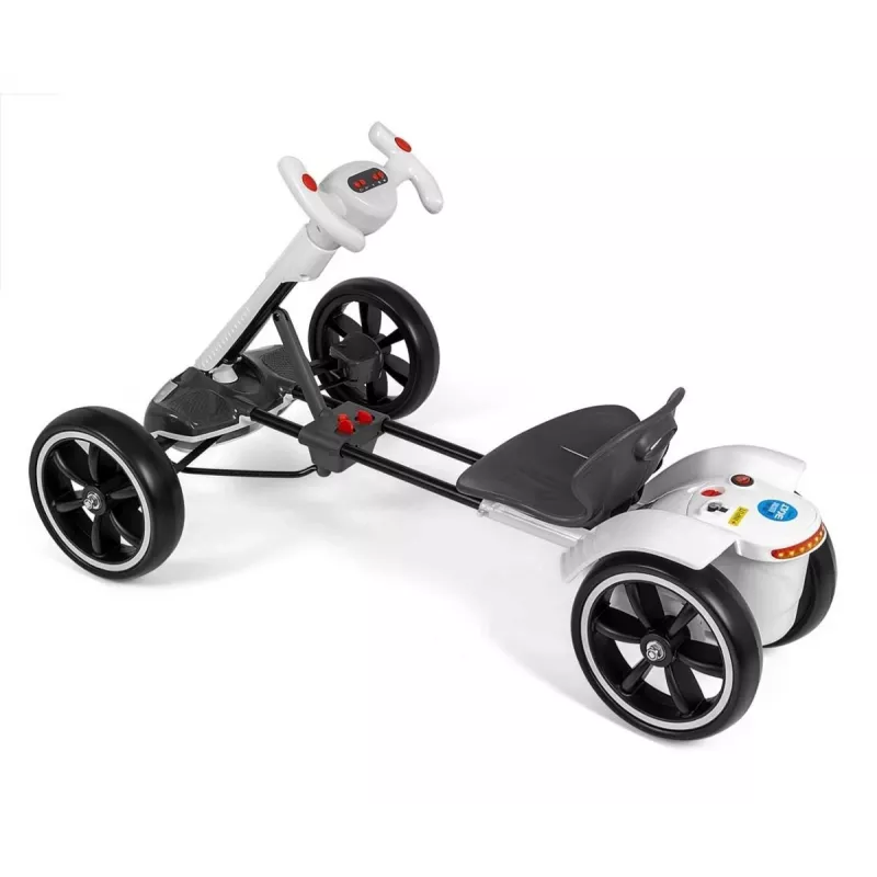 MILLY MALLY Go-kart Battery-powered Bolt White