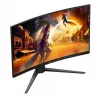 AOC C32G4Z 31.5 inch Curved Gaming Monitor, Full HD, 240Hz, 1ms, VA, FreeSync Premium, Czarny/Czerwony