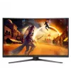 AOC C32G4Z 31.5 inch Curved Gaming Monitor, Full HD, 240Hz, 1ms, VA, FreeSync Premium, Czarny/Czerwony
