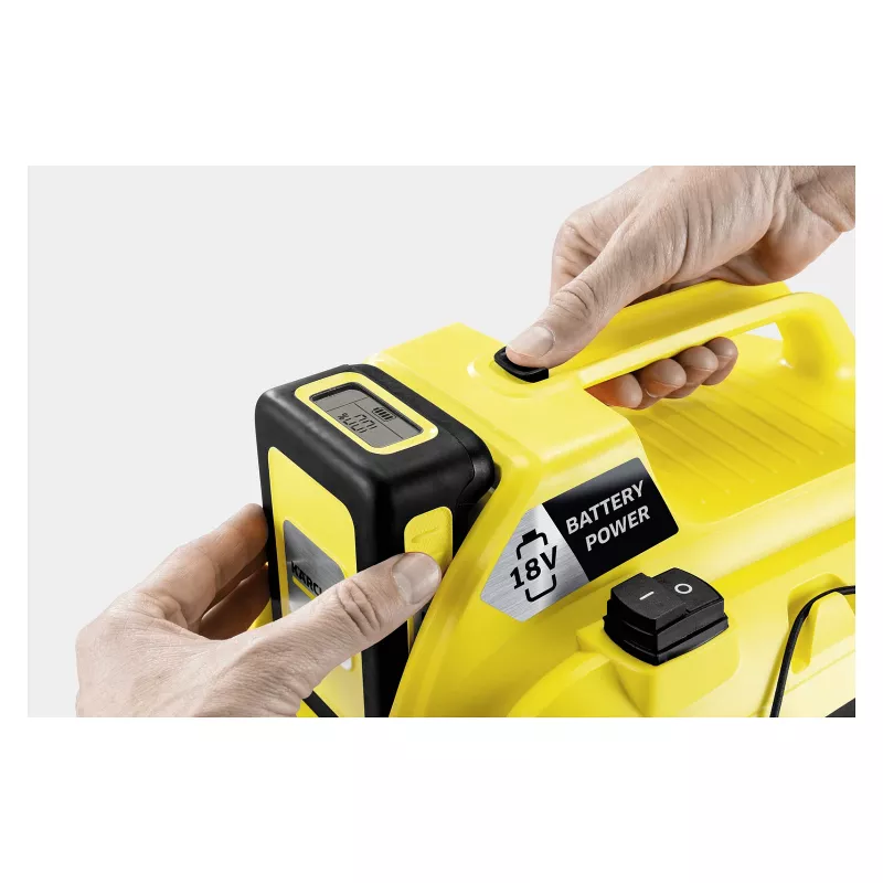 Kärcher WD 1 Compact Battery Set Odkurzacz mokro-suchy, 15L, 1000W