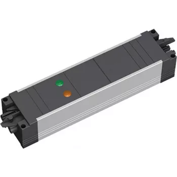 Bachmann STEP ALU Listwa zasilająca 1xGVS GST18, 3x Schuko, kabel 3m, aluminium/czarny