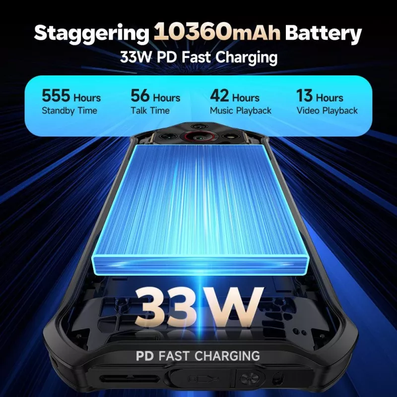 ULEFONE Armor X16 6GB/128GB Wasteland Shadow Rugged Smartphone