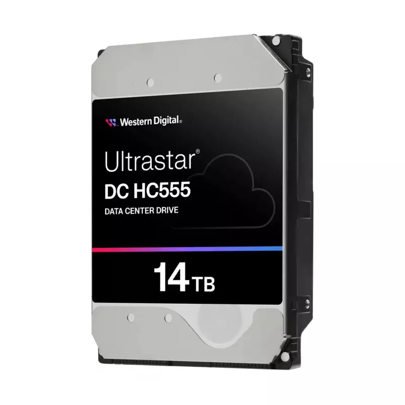 WD Ultrastar DC HC555 14 TB 3.5 inch Wewnętrzny dysk twardy - SAS 12Gb/s - 7200 RPM - 512 MB Cache - Samoszyfrujący dysk (SED)