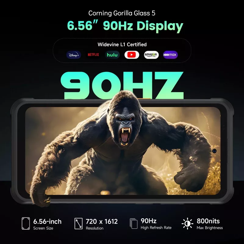 ULEFONE Armor X31 6GB/128GB Zielony Smartphone Wytrzymały 5,45 inch HD+ IP68/IP69K