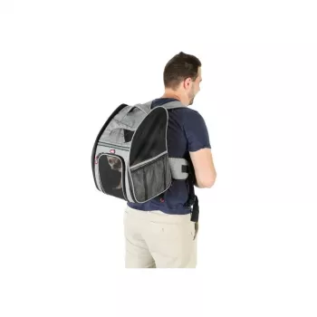 ZOLUX Nomad Plecak transportowy dla psów i kotów, 32x25x42 cm, szary/czarny