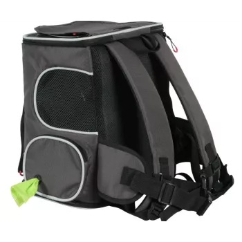 ZOLUX Nomad Plecak transportowy dla psów i kotów z kieszenią na laptopa - 33x29x40 cm, antracytowy szary