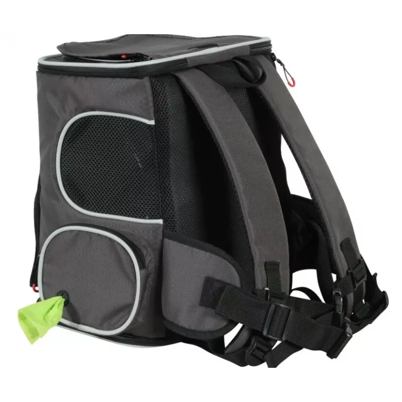 ZOLUX Nomad Plecak transportowy dla psów i kotów z kieszenią na laptopa - 33x29x40 cm, antracytowy szary