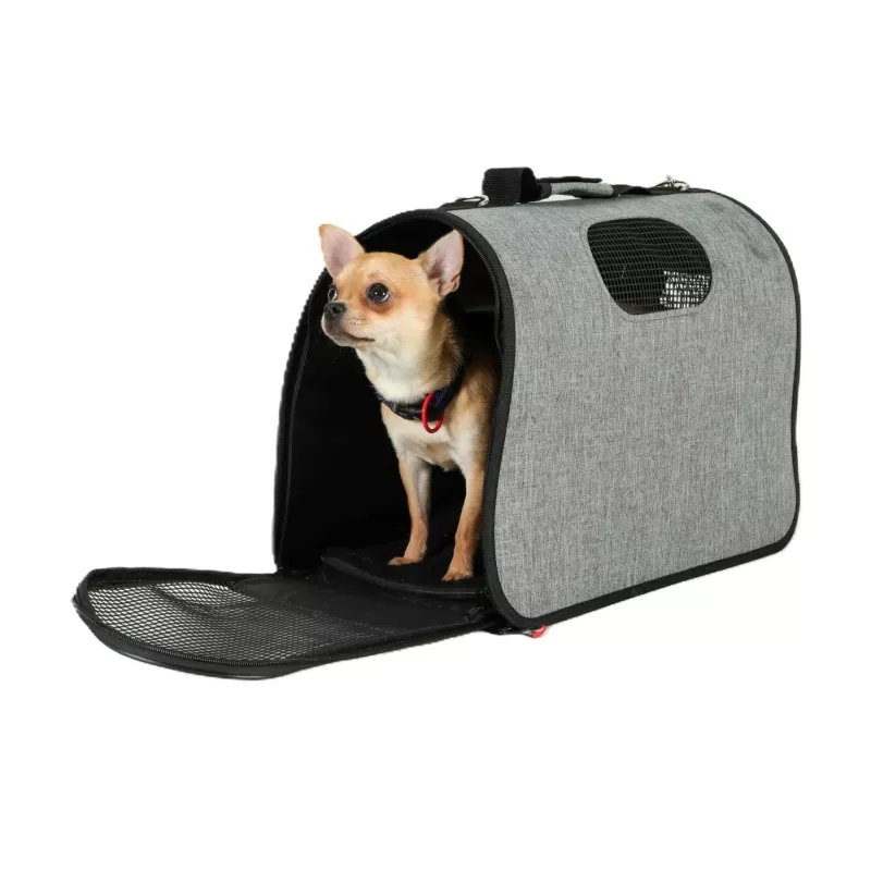 Torba transportowa dla zwierząt ZOLUX NOMAD L, szary, 50,5x25x33 cm