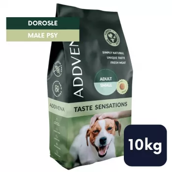 ADDVENA TASTE SENSATIONS Sucha karma dla psów dla dorosłych małych ras 10 kg