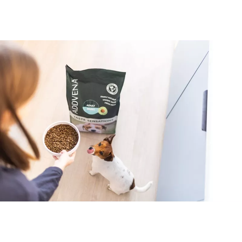 ADDVENA TASTE SENSATIONS Sucha karma dla psów dla dorosłych małych ras 10 kg