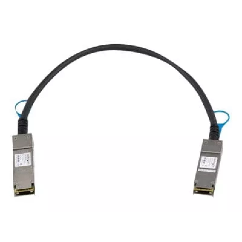 StarTech.com 0.5m QSFP+ Direct Attach Cable - MSA Compliant - 40G QSFP+ Passive Twinax Cable - QSFP to QSFP - Black