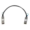 StarTech.com 0.5m QSFP+ Direct Attach Cable - MSA Compliant - 40G QSFP+ Passive Twinax Cable - QSFP to QSFP - Black