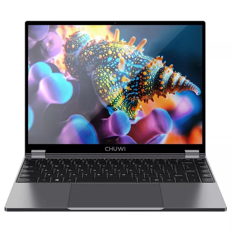Chuwi FreeBook 2025 N150 13,5 inch 2-w-1 Laptop Dotykowy, Intel N150, 16GB RAM, 512GB SSD, Żelazny Szary