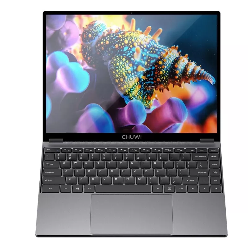 Chuwi FreeBook 2025 N150 13,5 inch 2-w-1 Laptop Dotykowy, Intel N150, 16GB RAM, 512GB SSD, Żelazny Szary