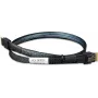ICY DOCK MB323L-B SlimSAS 4i 38-pin SFF-8654 do SlimSAS 4i 38-pin SFF-8654 Kabel, PCIe 4.0, 0.5m