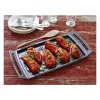 Staub Prostokątna brytfanna żeliwna z pokrywką, czarna, kompatybilna z indukcją, 38 cm