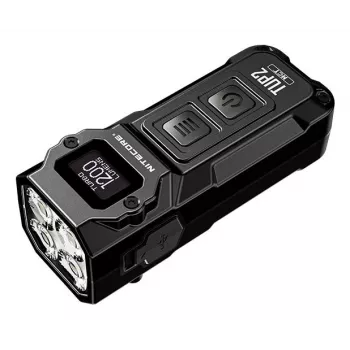 Nitecore TUP2 Latarka brelokowa Czarna 1200lm USB-C