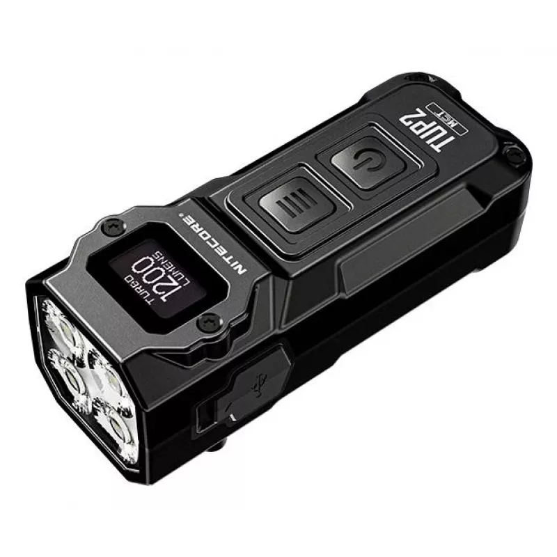 Nitecore TUP2 Latarka brelokowa Czarna 1200lm USB-C