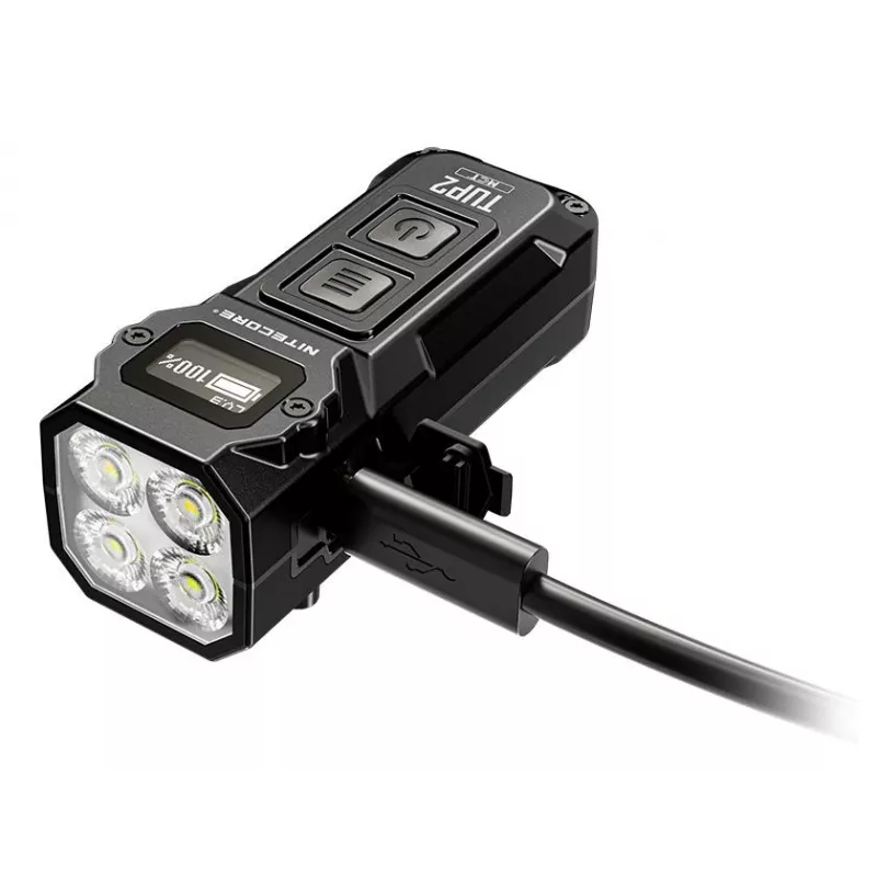 Nitecore TUP2 Latarka brelokowa Czarna 1200lm USB-C