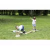 Smoby Life Balance Beam Set dla dzieci - 10-elementowy modułowy tor równoważny z kamieniami do stawiania kroków, do użytku wewnątrz i na zewnątrz, wiek 2+
