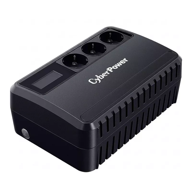 CyberPower BU650EULCD Line-Interactive UPS 650VA/360W LCD AVR USB 3x Schuko