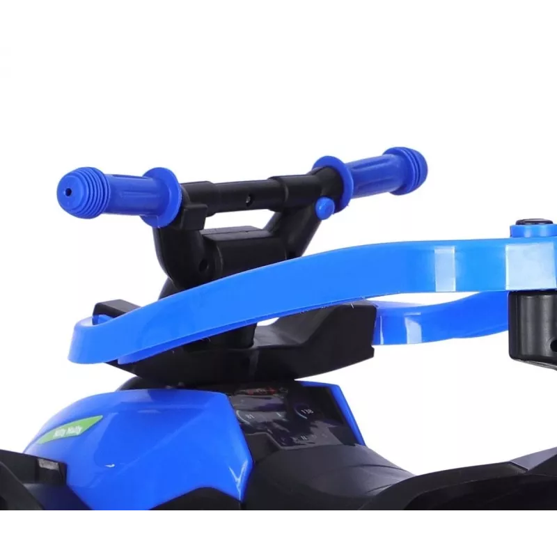 Rower dziecięcy MILLY MALLY z rączką Wild Blue