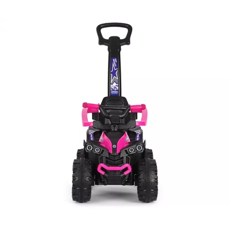 Rower dziecięcy MILLY MALLY z rączką Wild Pink 12 cali