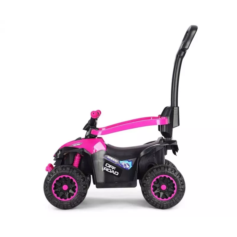 Rower dziecięcy MILLY MALLY z rączką Wild Pink 12 cali