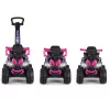 Rower dziecięcy MILLY MALLY z rączką Wild Pink 12 cali