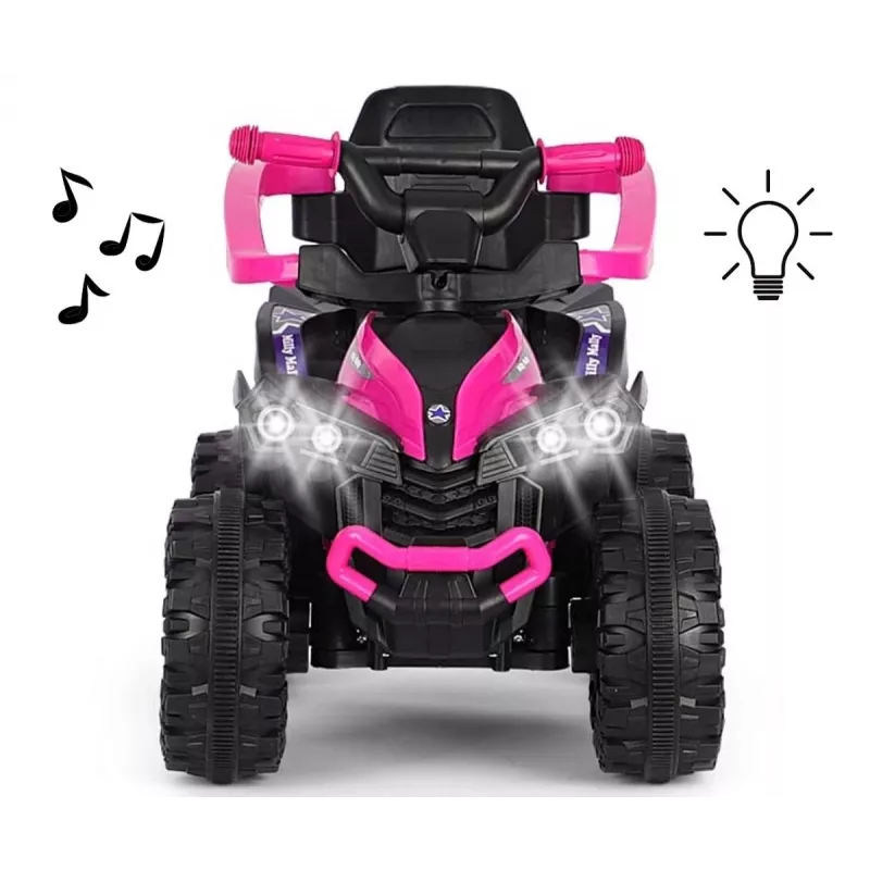 Rower dziecięcy MILLY MALLY z rączką Wild Pink 12 cali