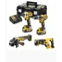 DEWALT DCK440P2T-QW 18V 4-częściowy bezprzewodowy zestaw narzędzi kombinowanych (2x5.0Ah, XR Li-Ion, bezszczotkowy)