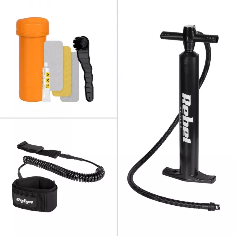 REBEL Active Pro Touring Inflatable SUP Board Set 381 cm RBA-4512