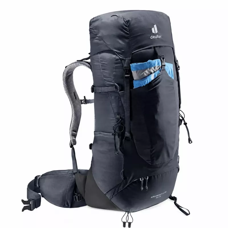 Plecak Deuter Aircontact Lite 40+10 Czarny/Grafitowy