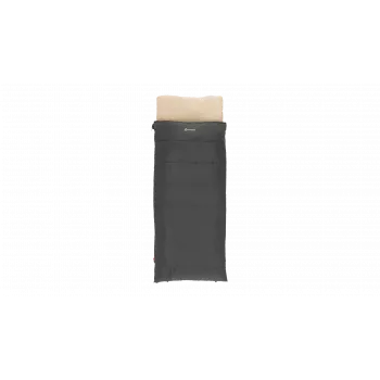 Outwell Contour Prime Synthetic Sleeping Bag (190 cm) - Black, Right Zip