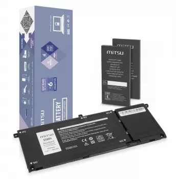 Bateria MITSU H5CKD do Dell Inspiron 5400 5401 5402 5406 5501 5508 3600 mAh (55 Wh) 15,2 V