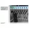 GoodConnections GEMMA T32C Tablet Charging Cart USB-C 18W per Port PD3.0 QC3.0 Biały/Niebieski